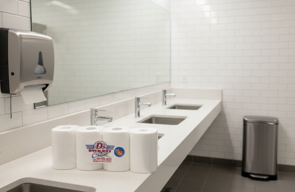 D's Jumbo Rolls™ | Paper Towels | 800 Sheets | 2ply