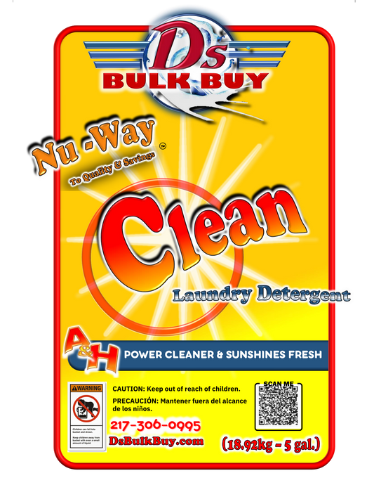 Nu-way Clean A&H ™ Laundry Detergent