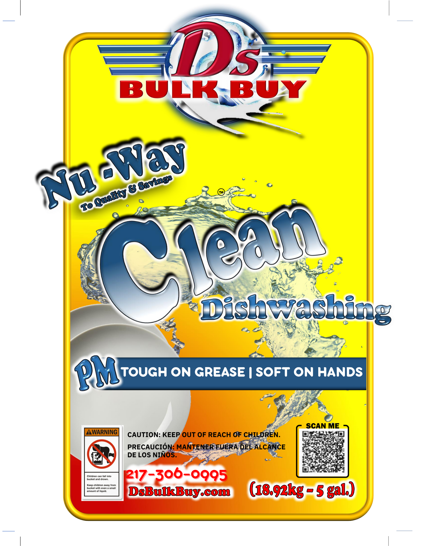 Nu-Way Clean PM™ | Dishwashing Cleaner