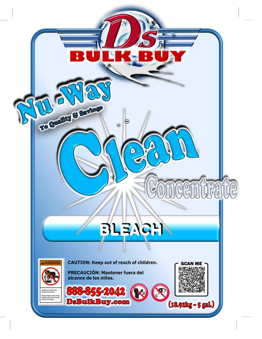 Nu-Way Clean Bleach™ | Concentrated