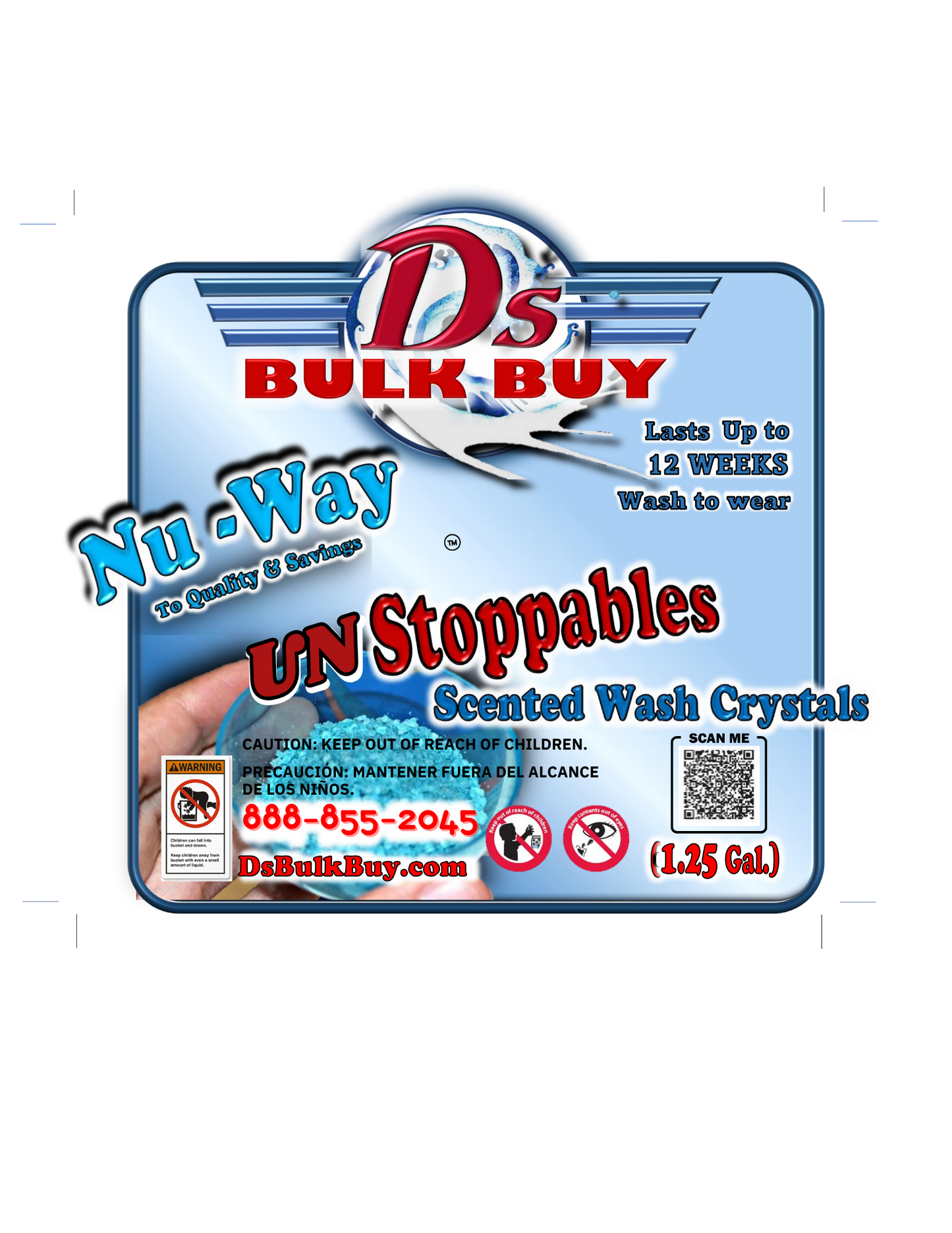 Nu-Way UnStoppable™ | Wash Crystals