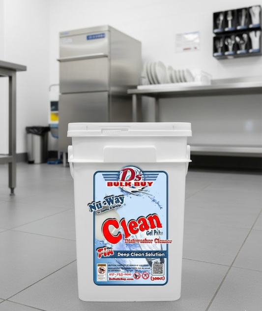 Nu-Way Clean FIN™| Dishwasher Cleaner |  Deep Clean Solution