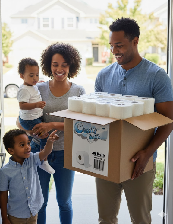 Cushy Soft™ | Toilet Paper | 2 ply | 500 sheet  | 48 rolls