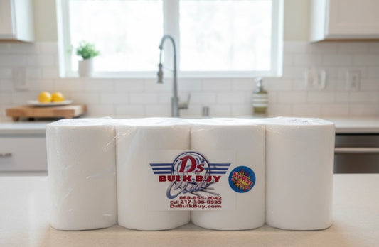 D's Jumbo Rolls™ | Paper Towels | 800 Sheets | 2ply
